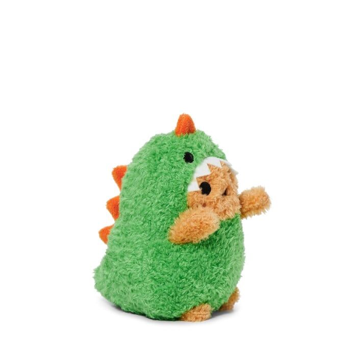 NOODOLL Green Dino Ricespud Mini Sitting Plush Toy