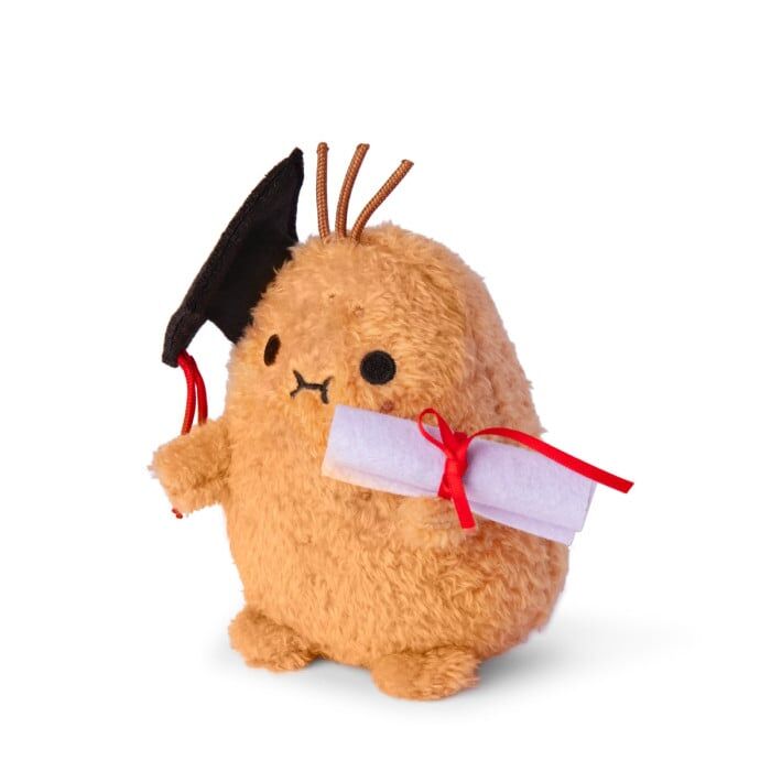 NOODOLL Graduation Ricespud Mini Sitting Plush Toy