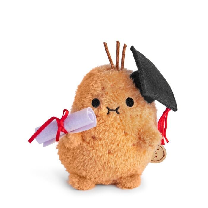 NOODOLL Graduation Ricespud Mini Sitting Plush Toy