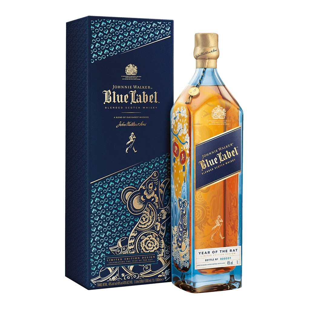 約翰走路 藍牌鼠年限定版 1000ml