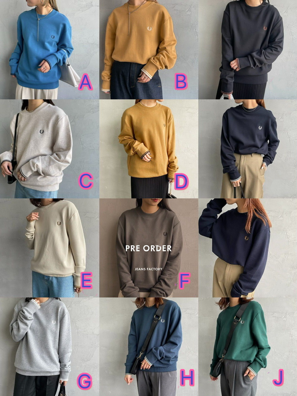 Fre*d Perry 多色衛衣 - 2401292