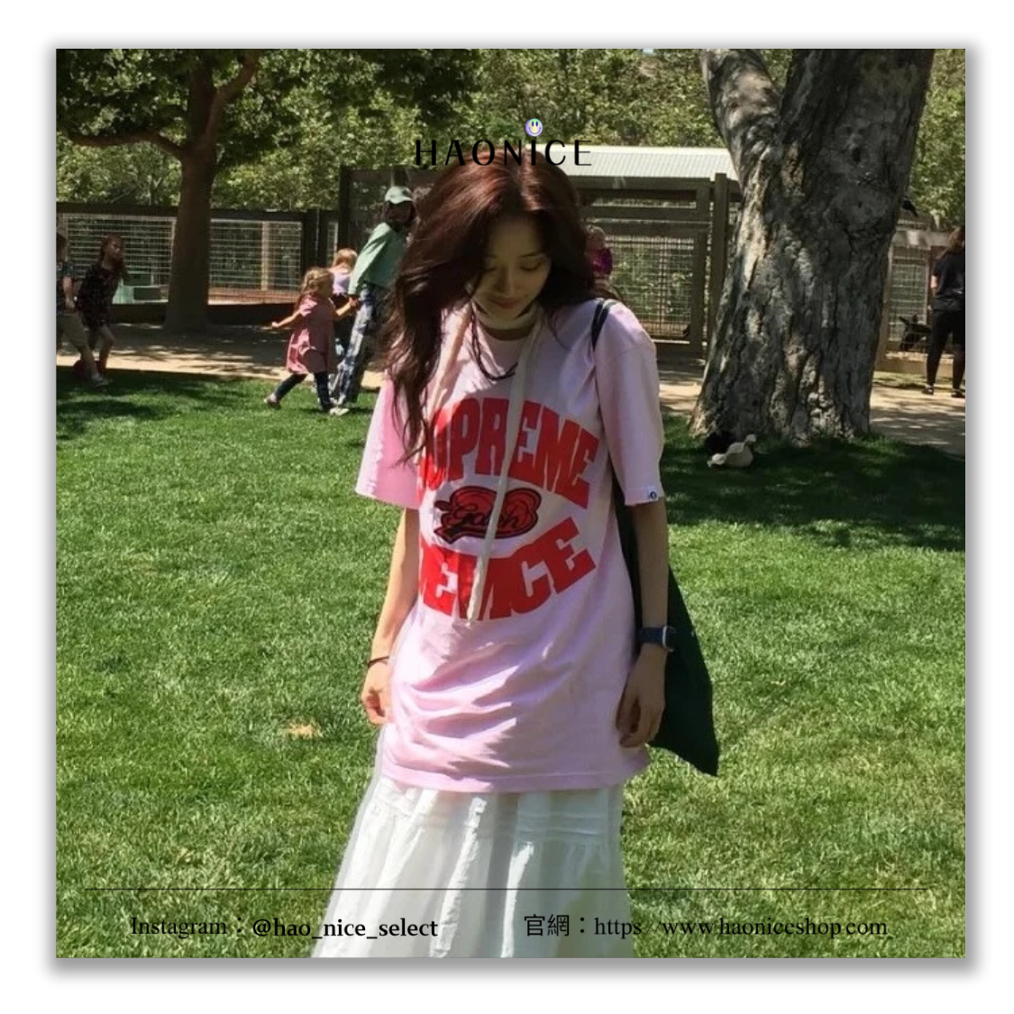 【HAO NICE】25SS夏季新品🔥美式潮牌🇺🇸 SUPREME x 藤原浩 聯名 經典logo美式短袖 短T