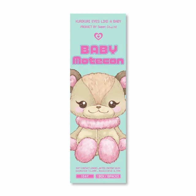 Baby Motecon 1 Day Baby Face｜日拋彩妝隱形眼鏡｜每盒10片