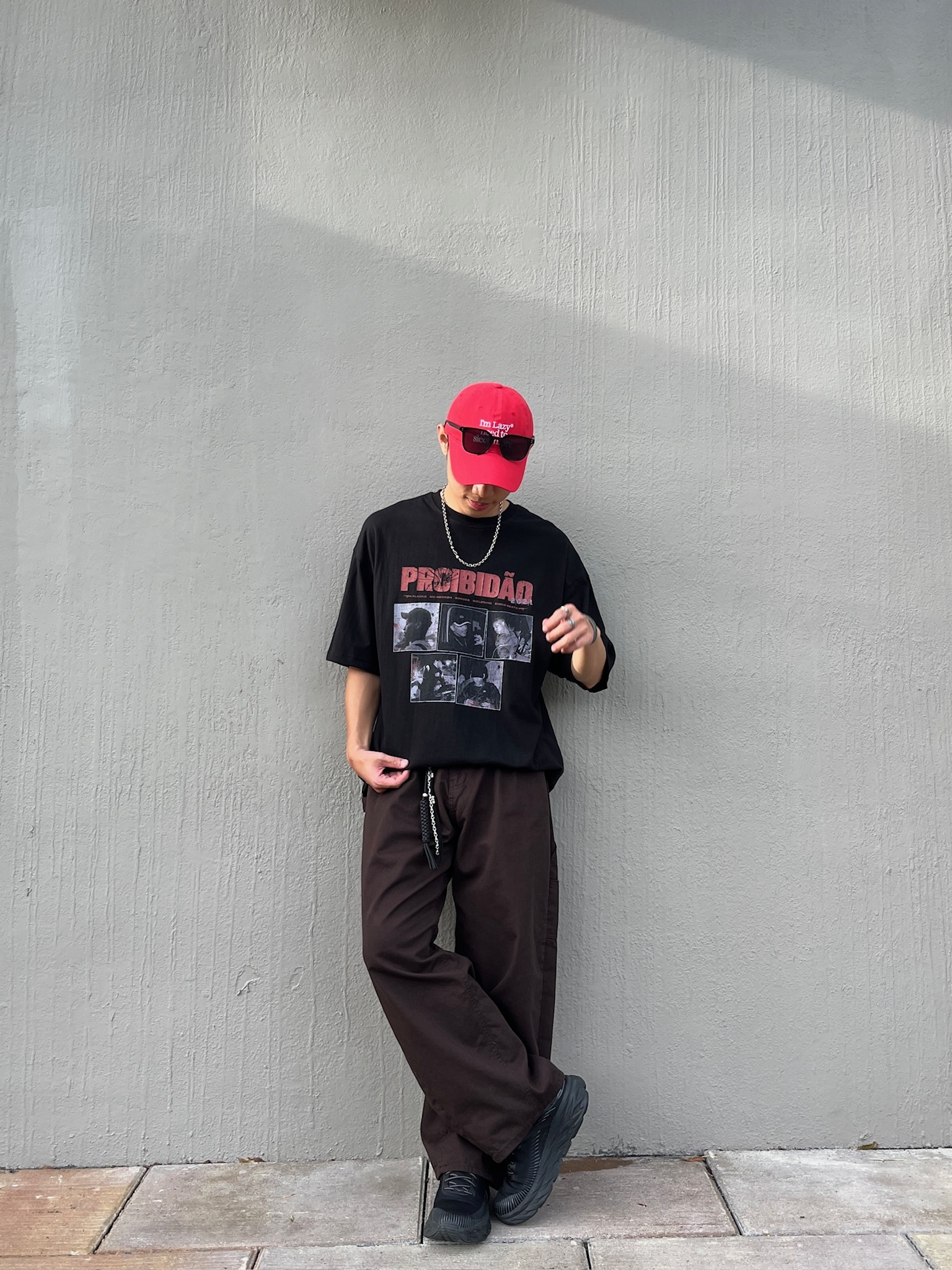 正韓 質感挺布休閒工裝褲（3colors）