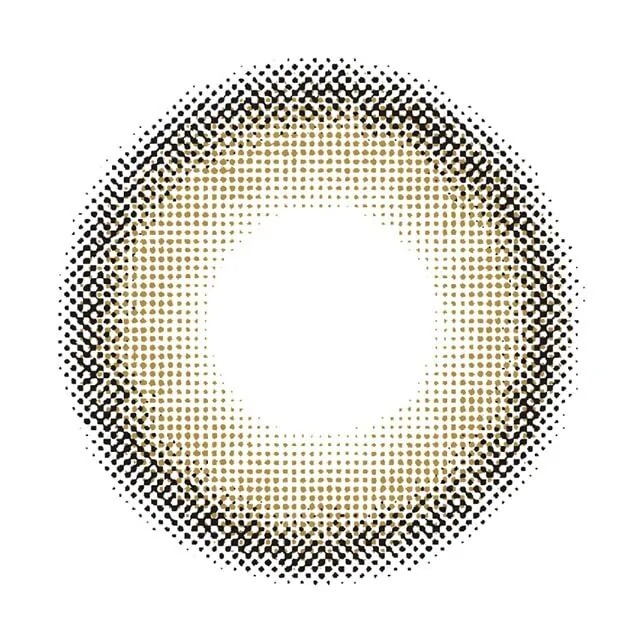 Motecon 1 Month Cream Beige｜月拋彩妝隱形眼鏡｜每盒2片