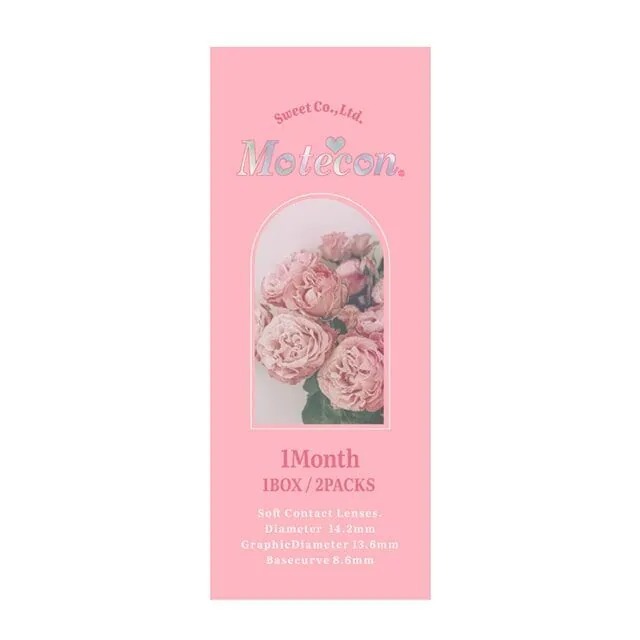 Motecon 1 Month Lady Veil｜月拋彩妝隱形眼鏡｜每盒2片