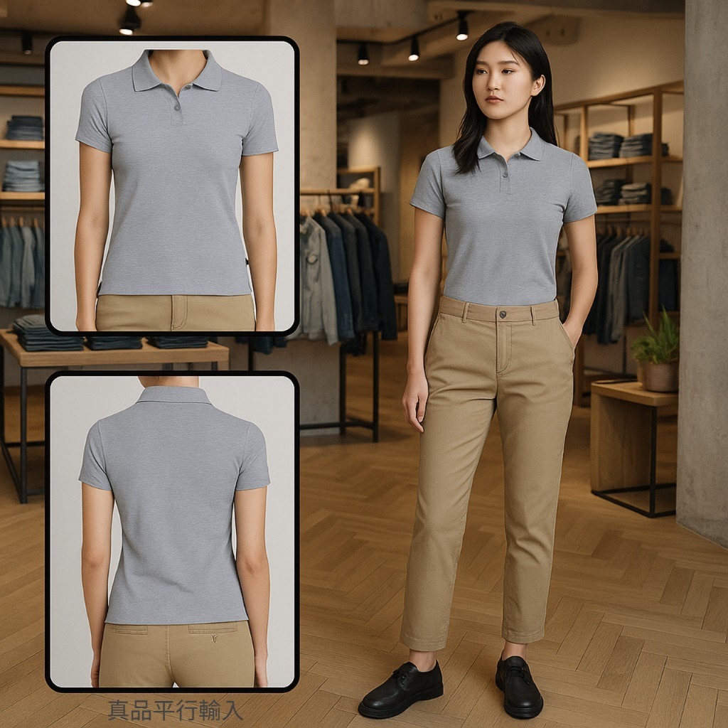 【現貨】Lee Uniforms Pique G072803 女裝Polo 短袖