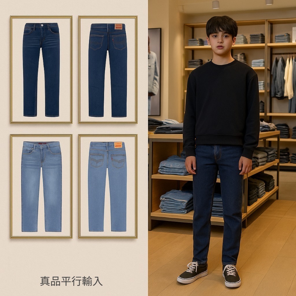 【預購】Levi's Youth Straight 511 G072808 中童牛仔褲