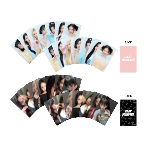 babymonster Japan trading card B