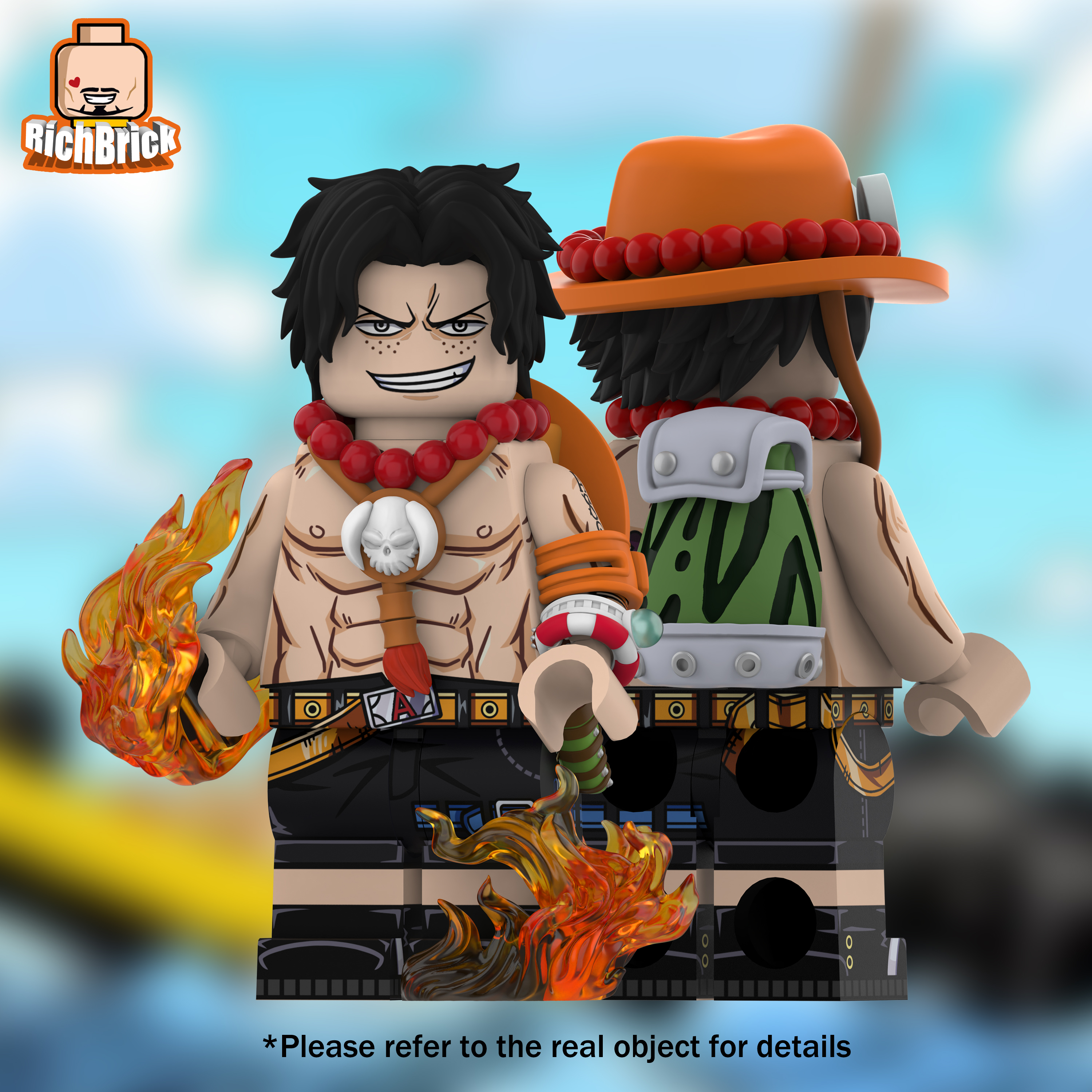 [Rich][Preorder] One Piece - Fire Fist Ace [UVprinted]
