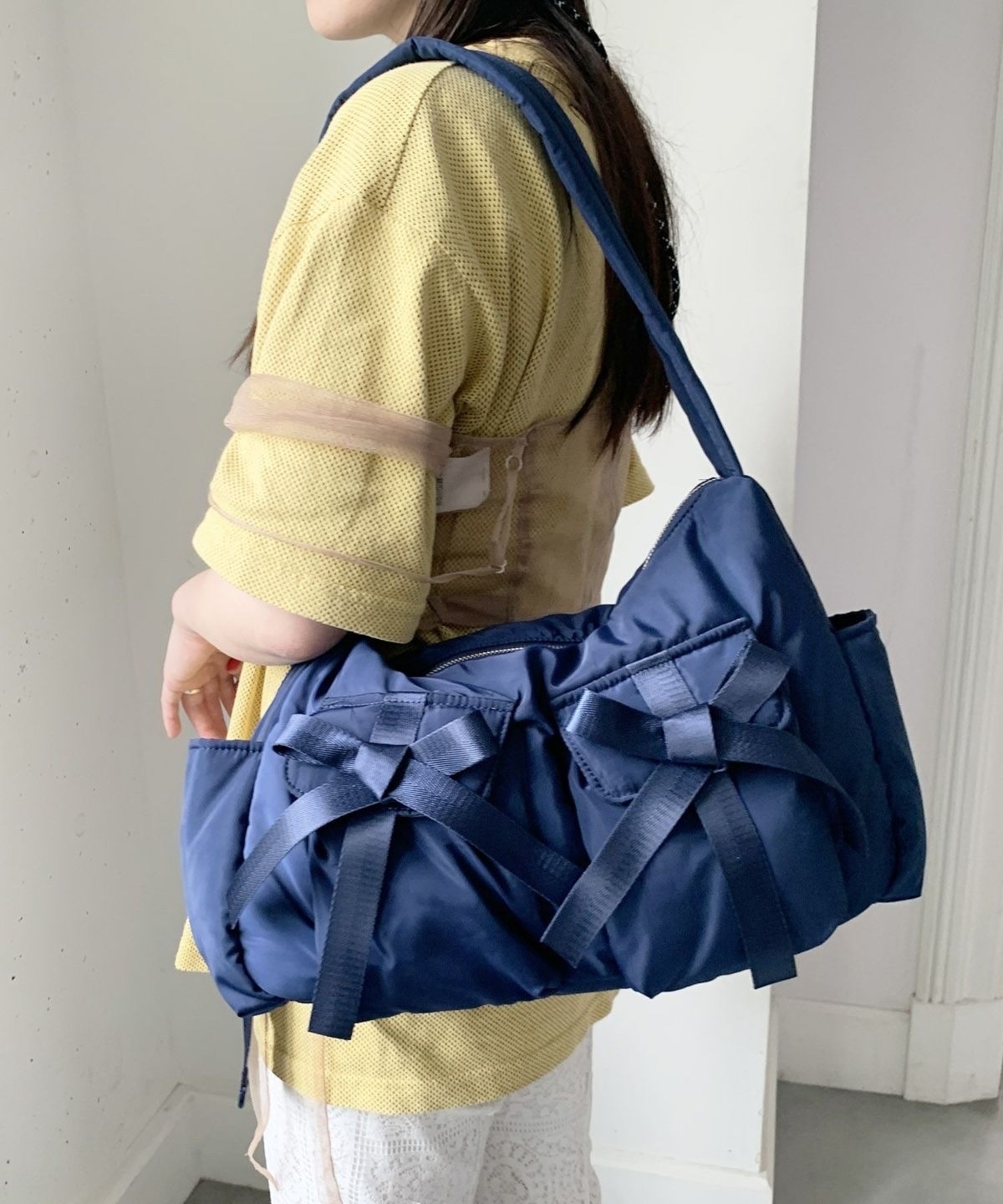 Casselini Ribbon shoulder bag