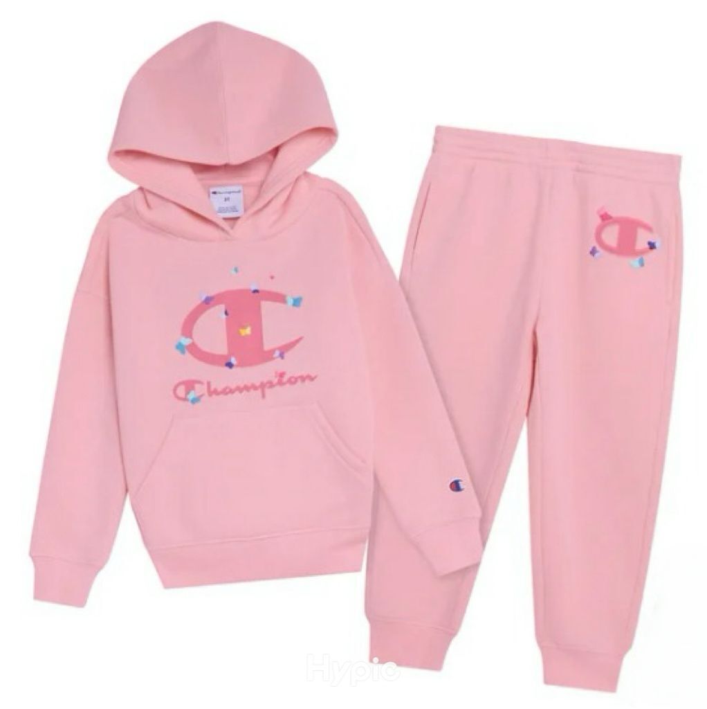 【預購】Champion G072850 女童2件運動套裝