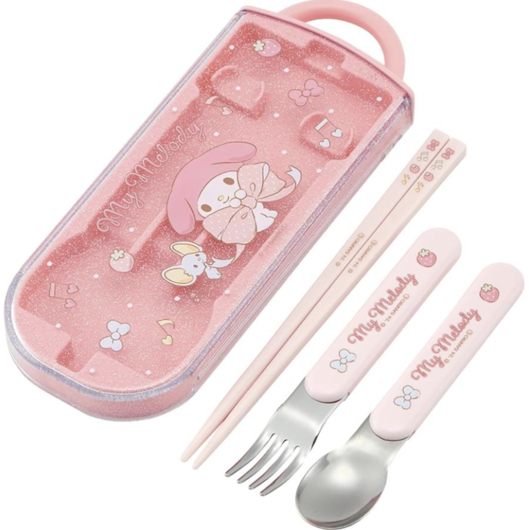 日本製 Skater 銀離子餐具套裝 - My Melody