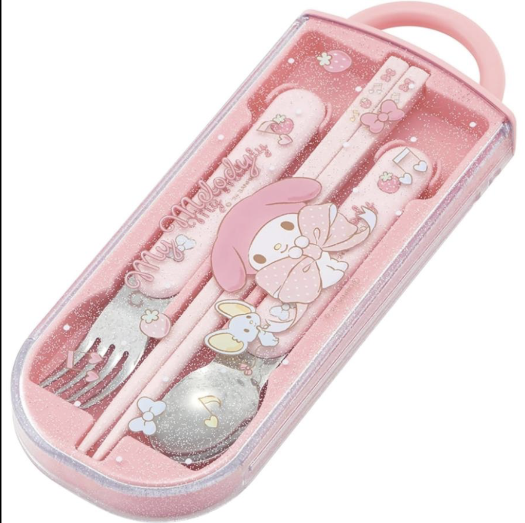 日本製 Skater 銀離子餐具套裝 - My Melody