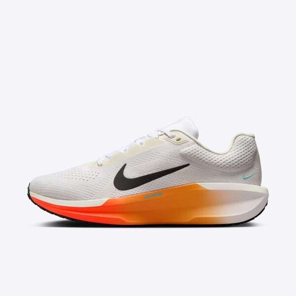 Nike Air Winflo 11 IH7328-101 男 慢跑鞋 運動鞋 透氣 舒適 緩震 米白 橘