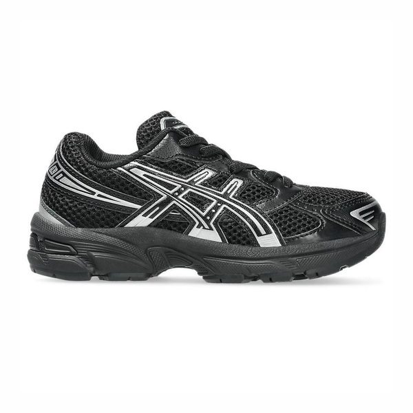 Asics Gel-1130 Ps 1204A170-001 中童 運動休閒鞋 舒適 黑 銀