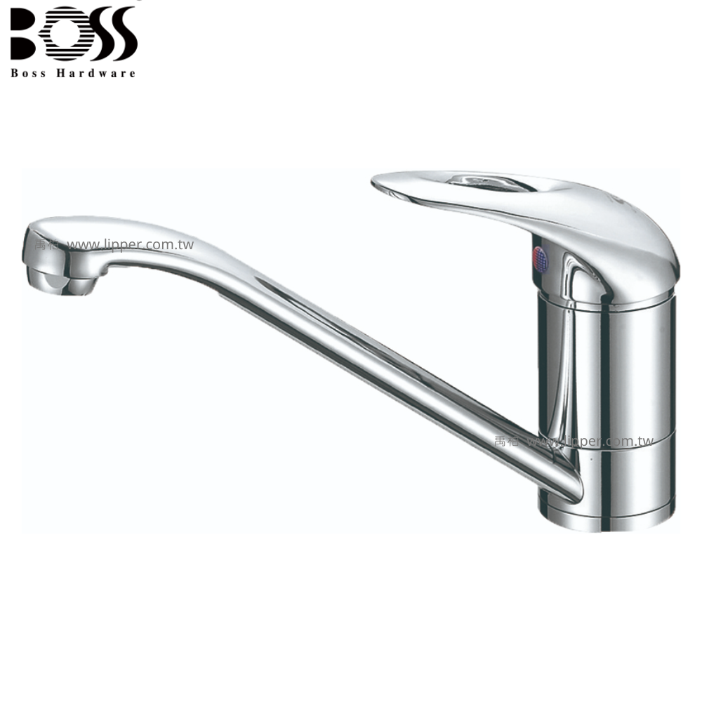 BOSS 廚房龍頭/單孔軟管2.0尺 D-589