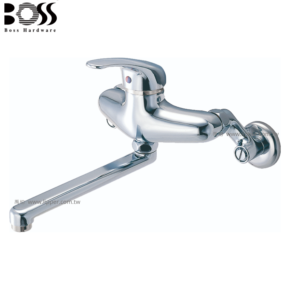 BOSS 壁式冷熱龍頭(廚房水槽/浴缸適用) W-268