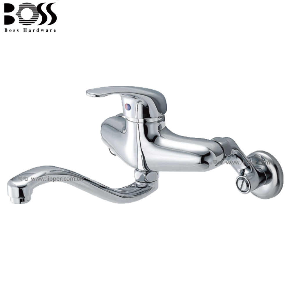 BOSS 壁式冷熱龍頭(廚房水槽/浴缸適用) W-278