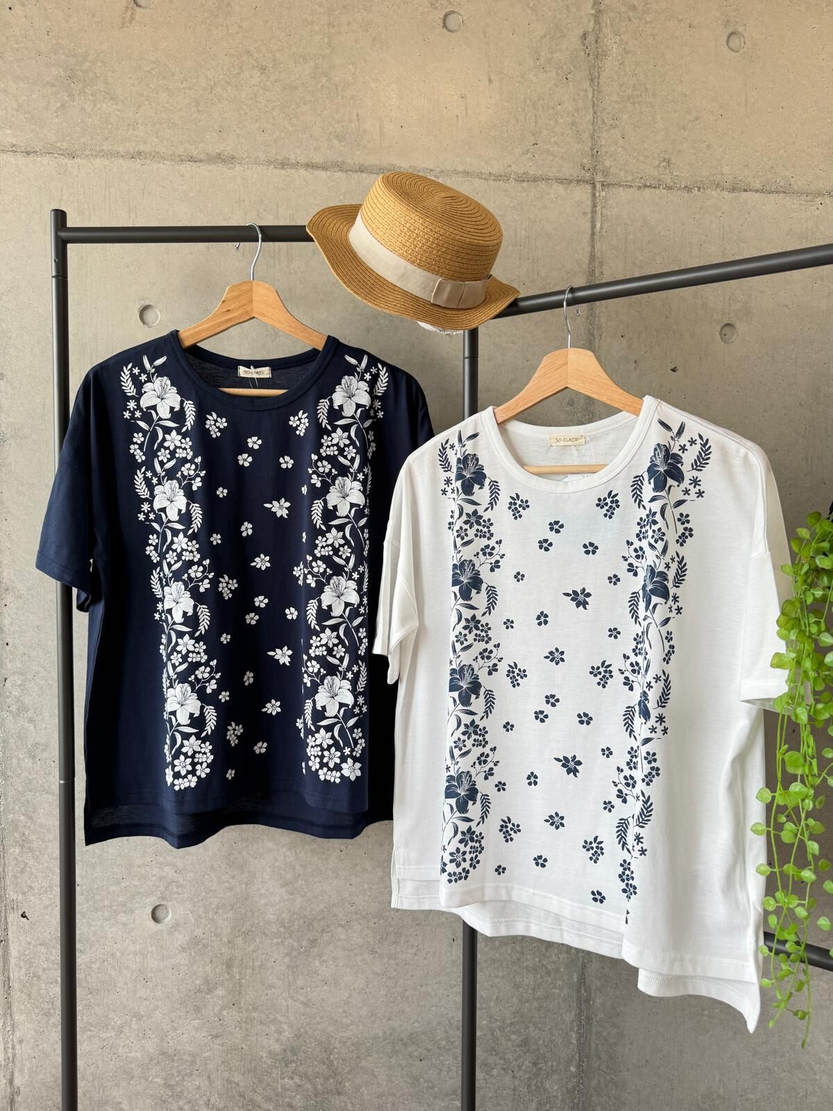 ｛Special Price} 沖繩扶桑花CHILL風涼感速乾闊鬆款T恤（兩色入）【日本直送】