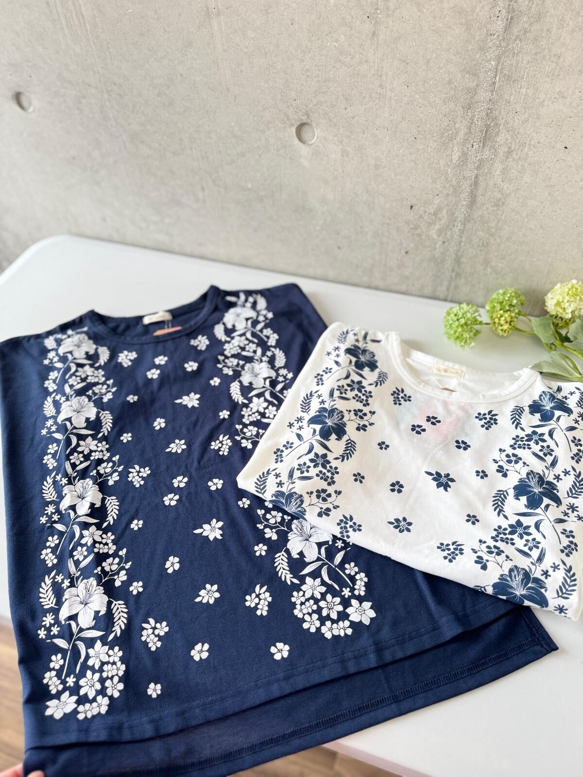 ｛Special Price} 沖繩扶桑花CHILL風涼感速乾闊鬆款T恤（兩色入）【日本直送】