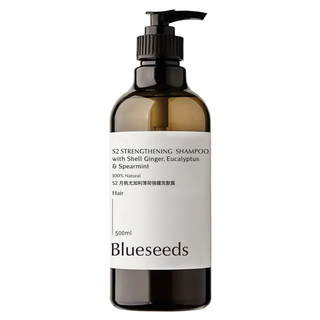 限量２組【加100多一件】S2月桃尤加利葉薄荷強健洗髮露 500ml x2｜加量版 薄荷強健 (共1000ml)