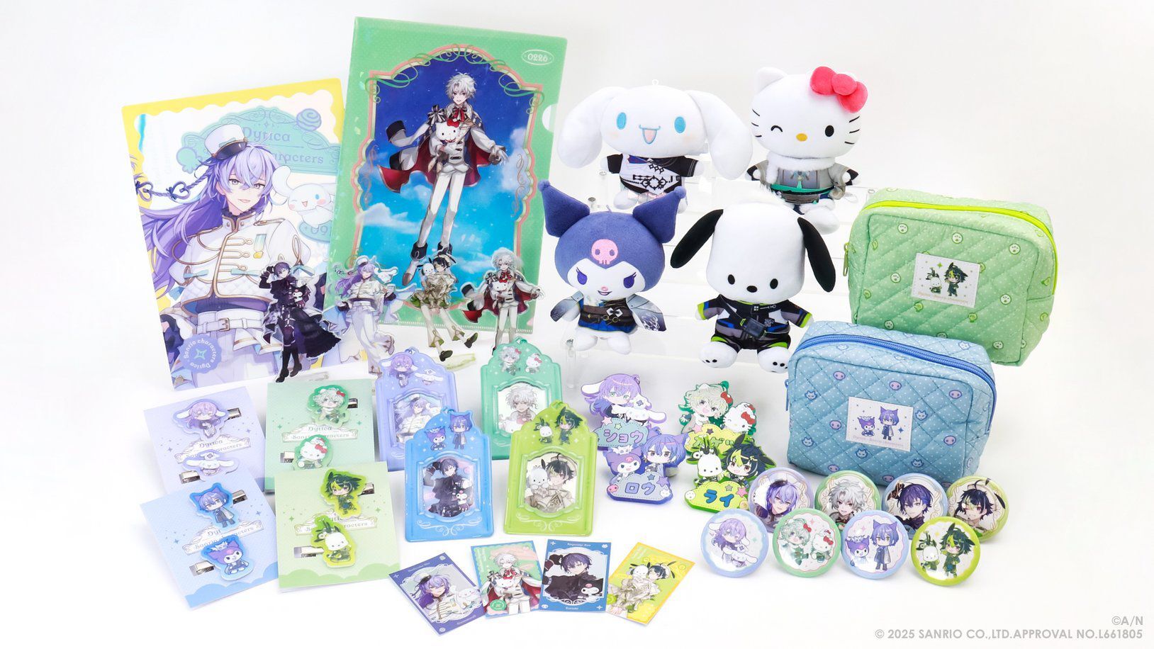 再販「彩虹社代購」NIJISANJI Dytica  × サンリオキャラクターズ