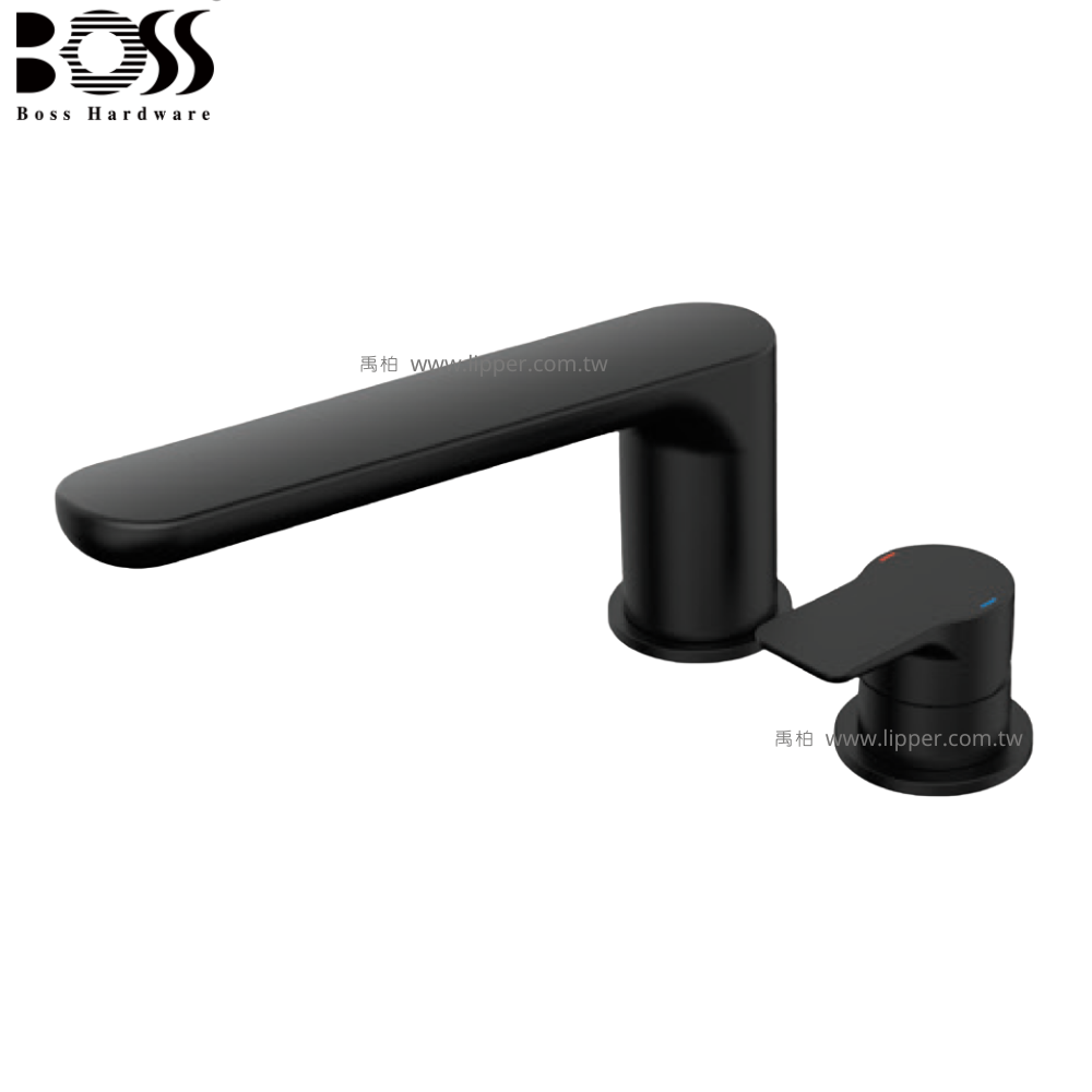 BOSS 時尚浴缸龍頭 (消光黑) D-8022MB