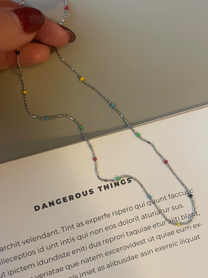 colorful necklace