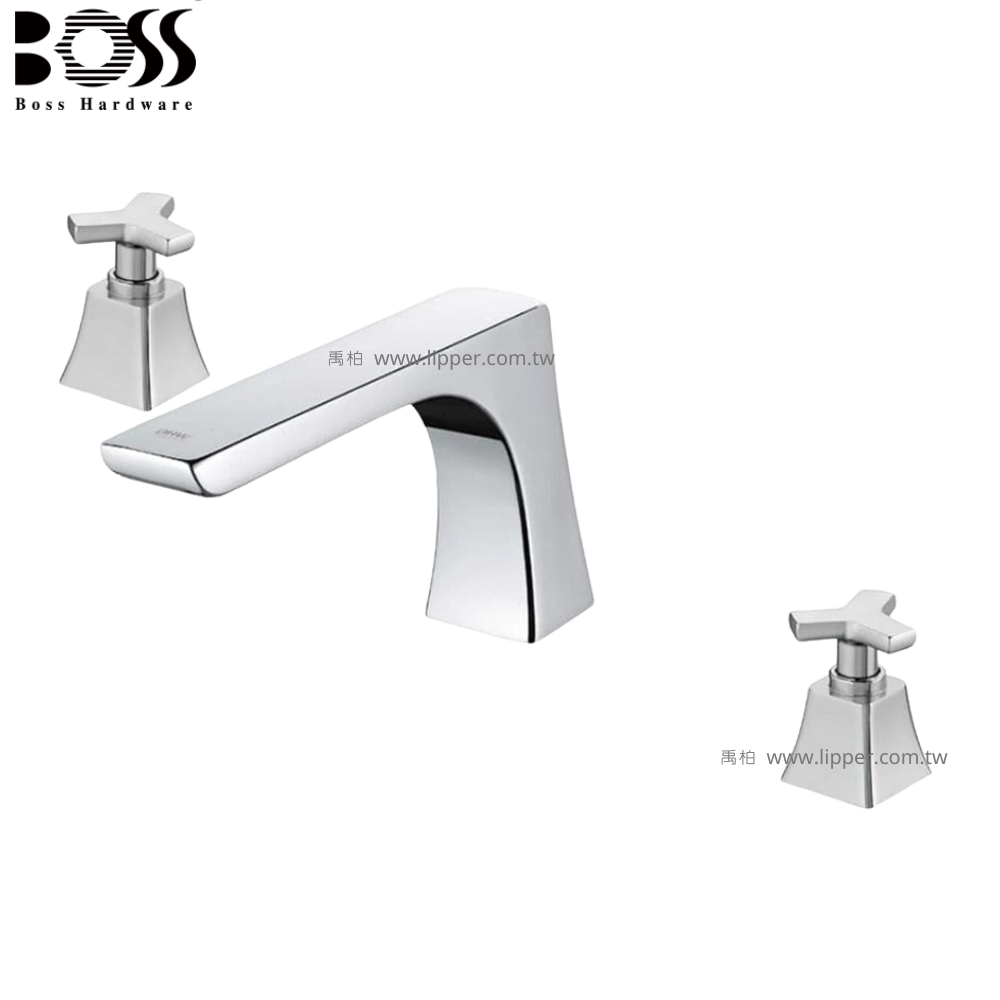 BOSS 時尚三件式浴缸龍頭 18-0522