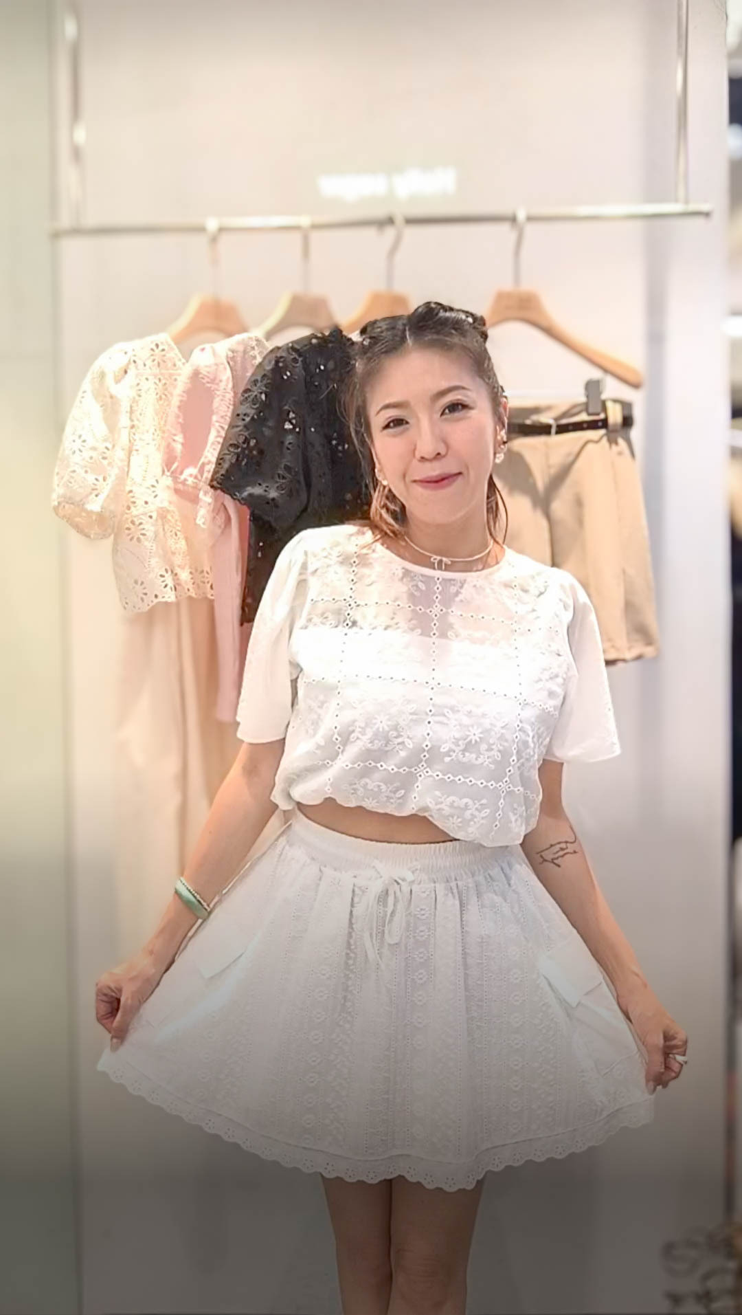 🥰PM_K9238  ▶️旁邊口袋褲裙 👉W:100cm H:cm L:40cm