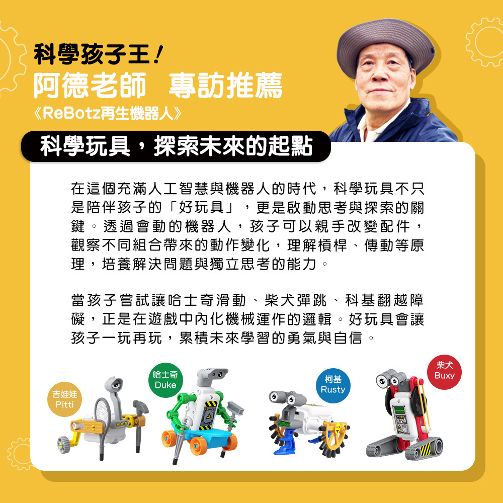 KOSMOS】ReBotz再生機器人-吉娃娃Pitti