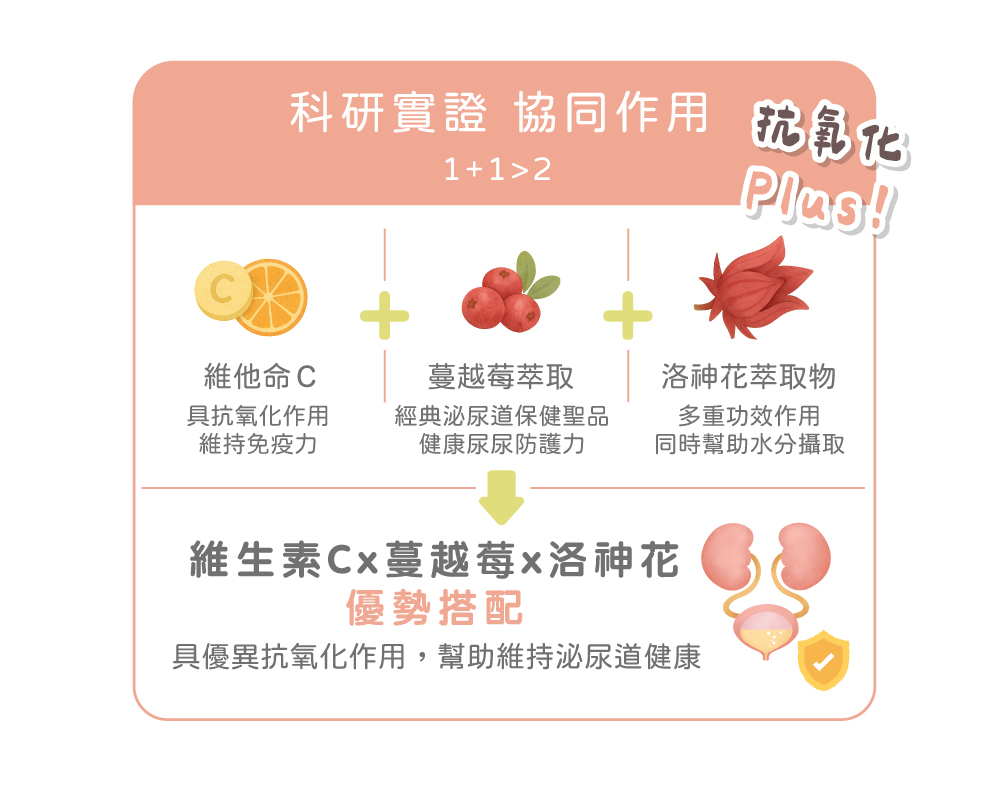 貪貪fun桑泌尿保健粉協同作用