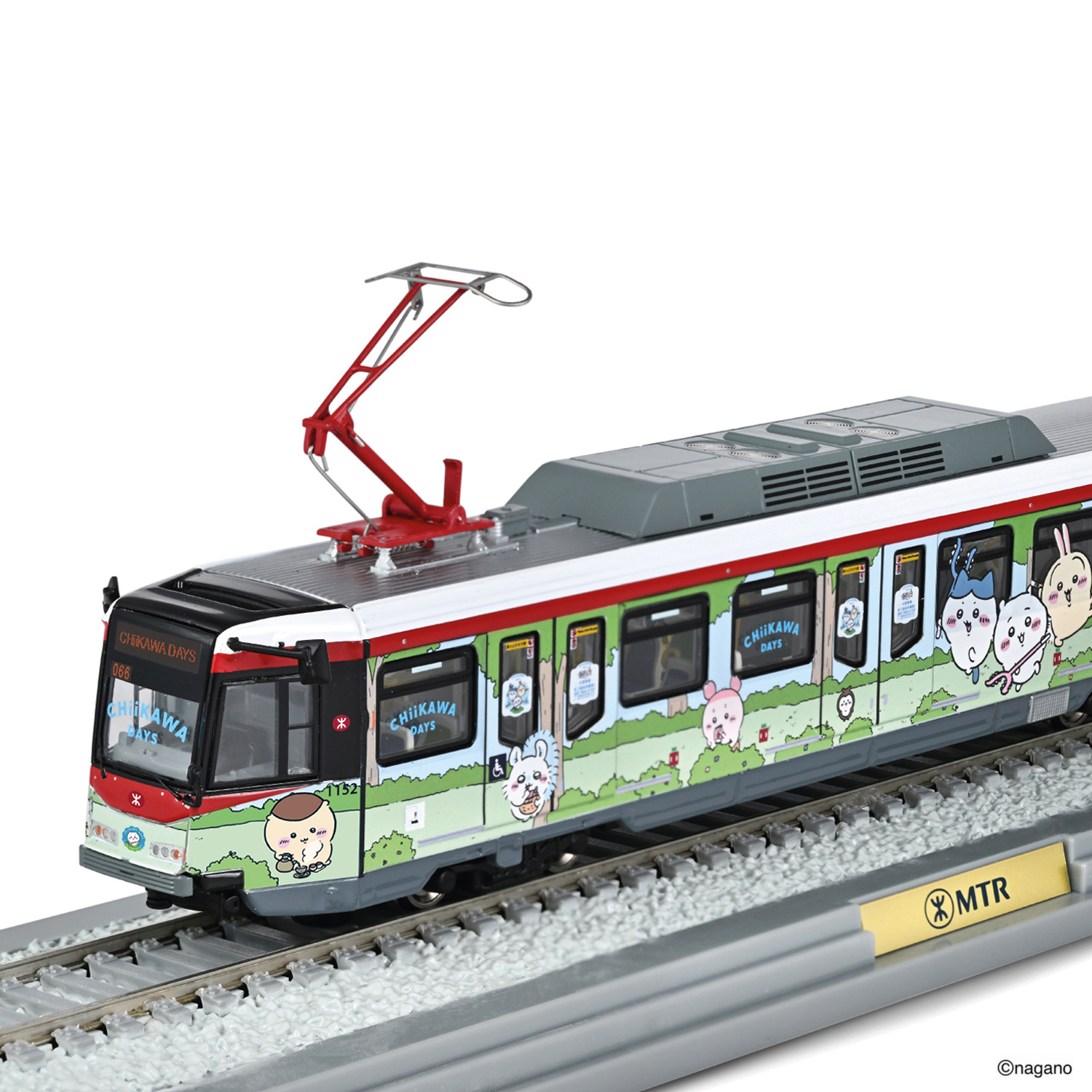 ちいかわ 香港 限定 電車 模型 CHIIKAWA DAYS MTR グッズ 港鐵網上商店> CHIIKAWA DAYS 合金列車＋八達通套裝｜可愛設計＋