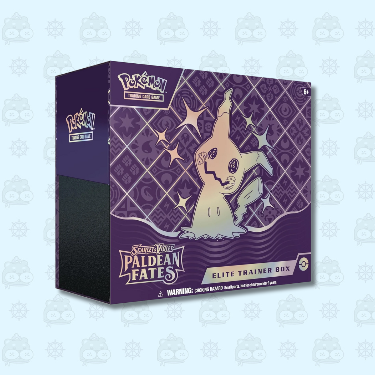 Pokemon Paldean Fates SV4.5 Elite Trainer Box