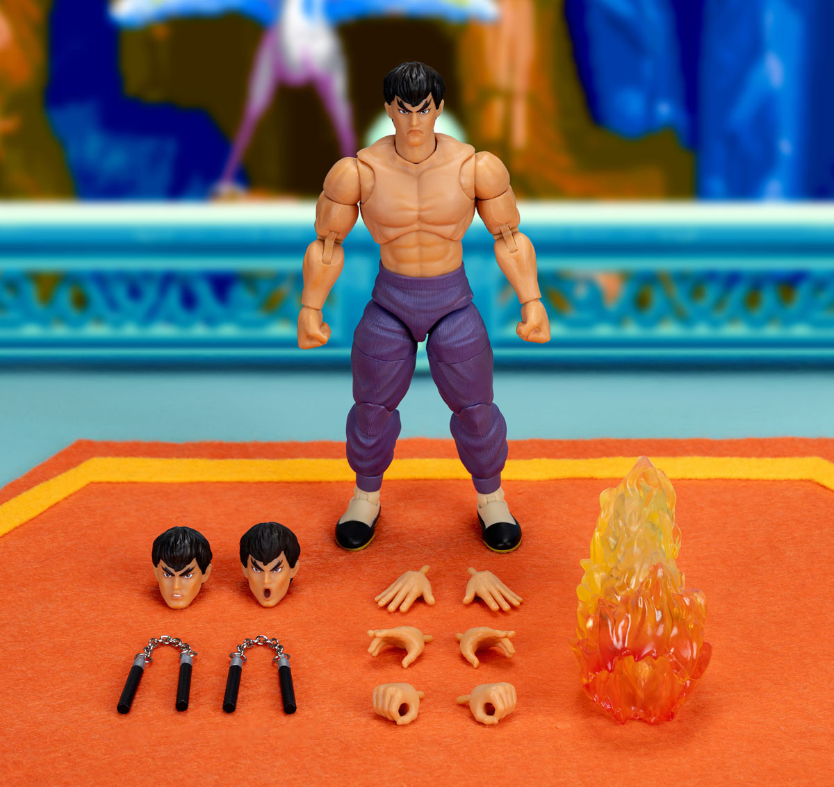 6吋 快打旋風 飛龍2nd 可動公仔(Next Level)