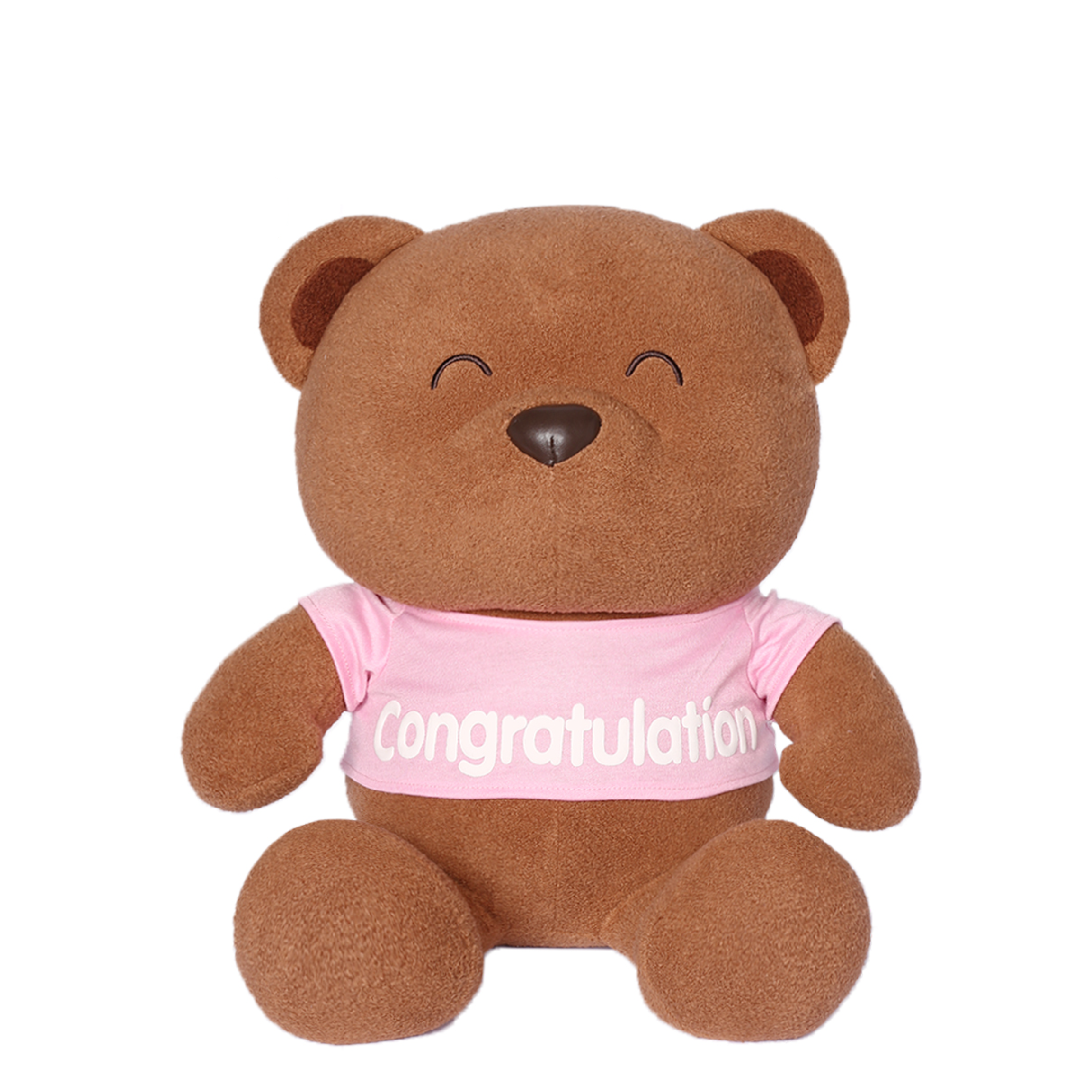 B.O.C 13.5吋毛絨公仔 - Congratulation (粉紅色)