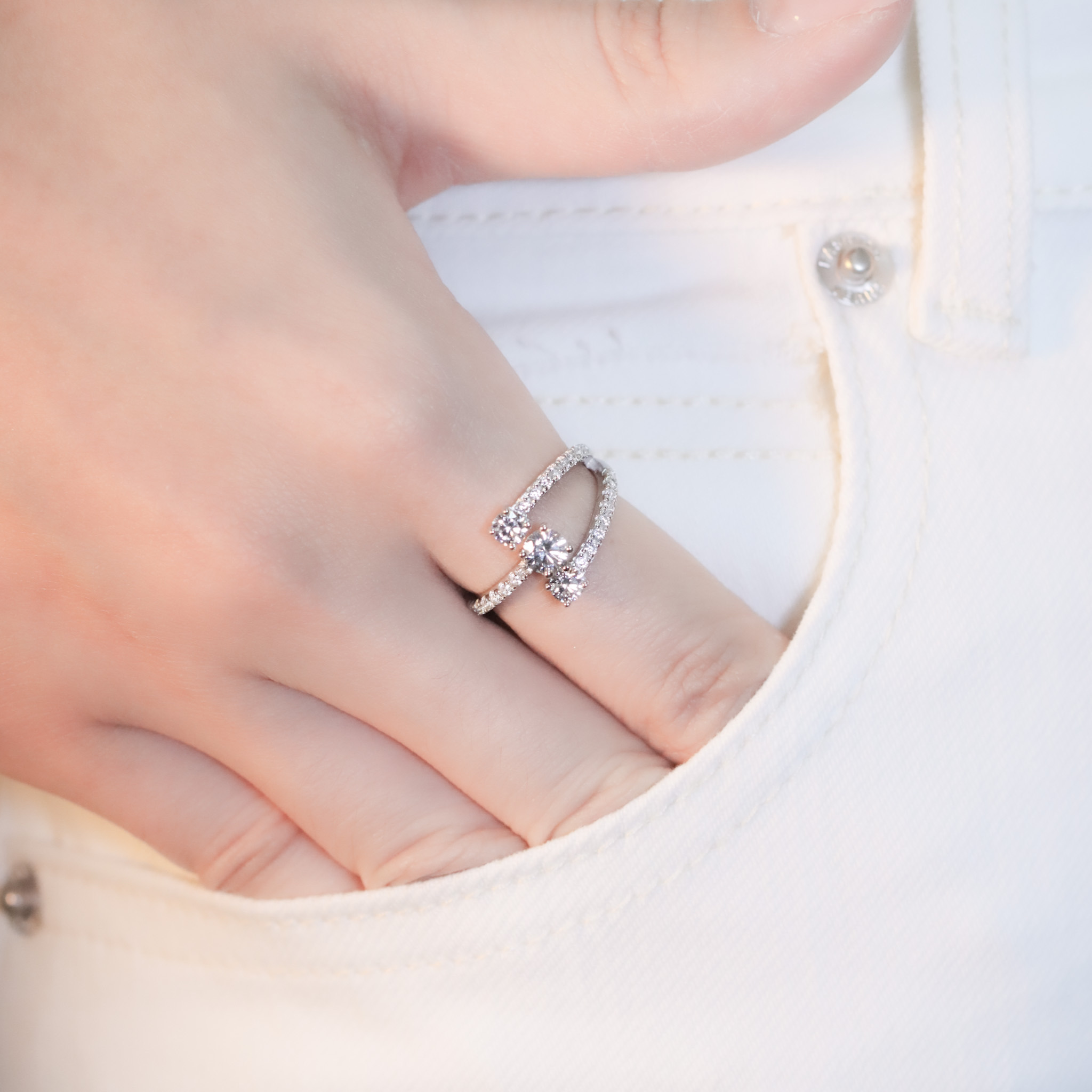 | 925純銀・白金 | 遇見最好的自己戒指 | RI0928 |