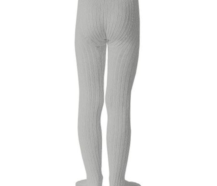 (預購) COLLEGIEN 羅紋褲襪 Louise - 105 Gris Perle 珍珠灰
