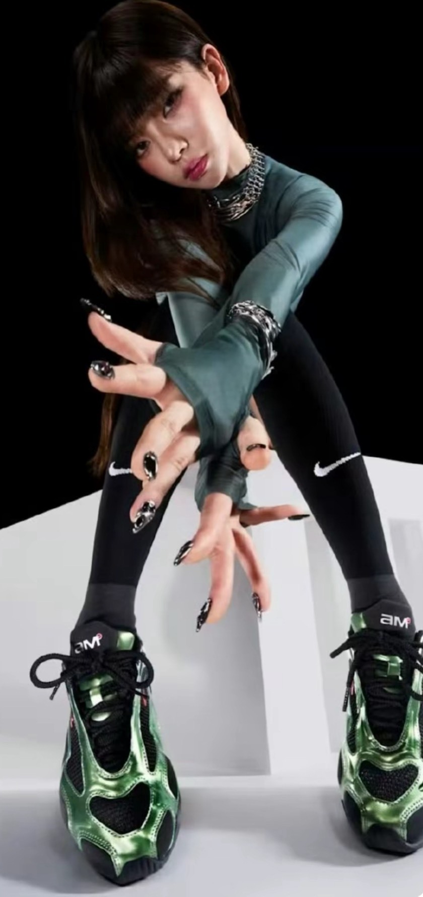 Nike Air Max Muse 黑綠 百搭跑步鞋 透氣休閒 男女同款 運動鞋推薦 柳智敏同款July25