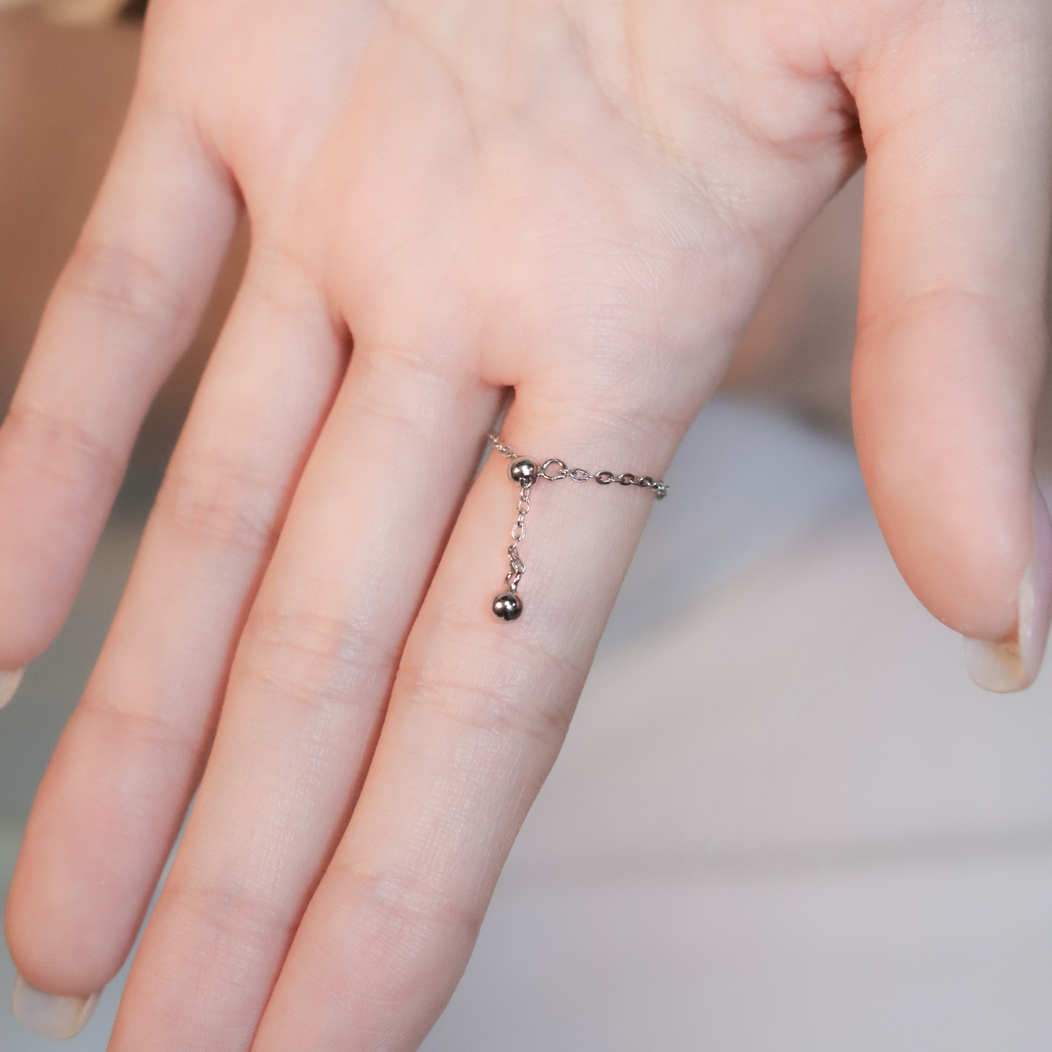 | 925純銀・白金 | 信仰戒指鏈 | RI0929 |