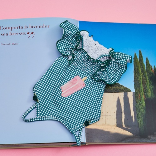 Louisdog Louisdog｜Pool Club 系列／夏日冰棒連身泳衣