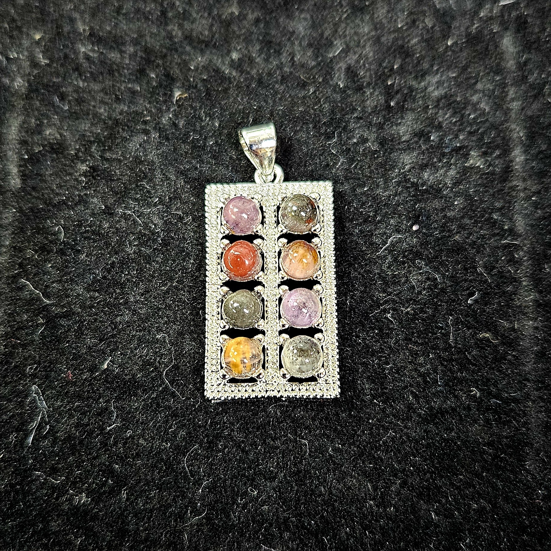 🔮能量水晶🔮彩極光算盤吊墜 (H7 CR167)