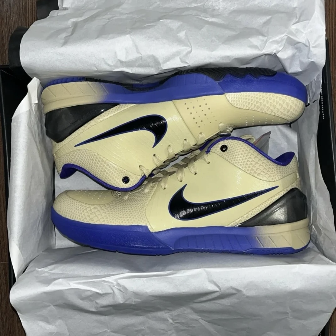 FC Barcelona x Nike Kobe 4 Protro "Team Gold" 黃藍黑 巴塞隆納 豪門球隊 科比 實戰籃球鞋