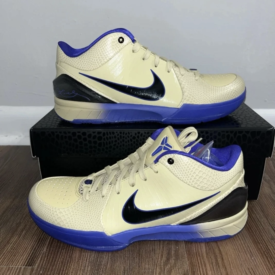 FC Barcelona x Nike Kobe 4 Protro "Team Gold" 黃藍黑 巴塞隆納 豪門球隊 科比 實戰籃球鞋