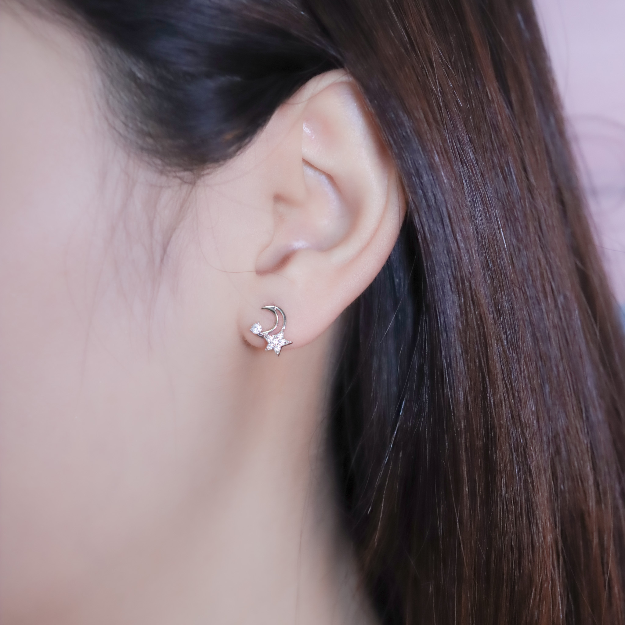 | 999足銀・白金 | 唯一的陪伴耳環 | EA1020 |