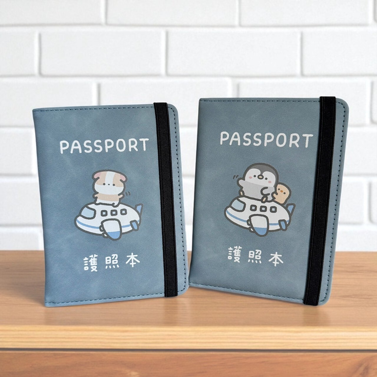 【路易斯與布丁】 防盜護照套