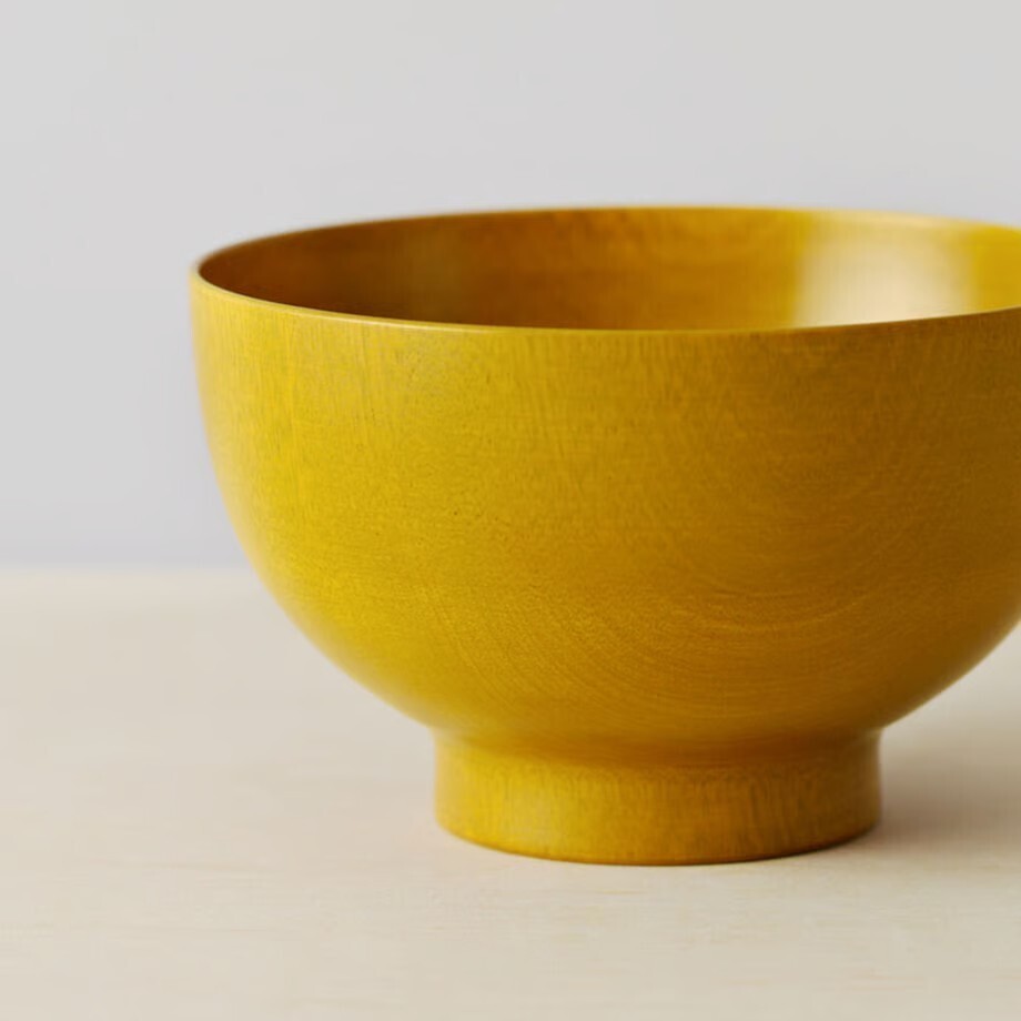 中川政七商店 - 漆琳堂 / 色拭漆碗 / 黃