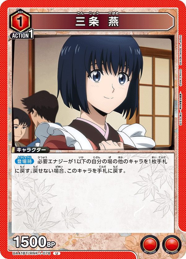 UA41BT/RNK-1-078 三条 燕