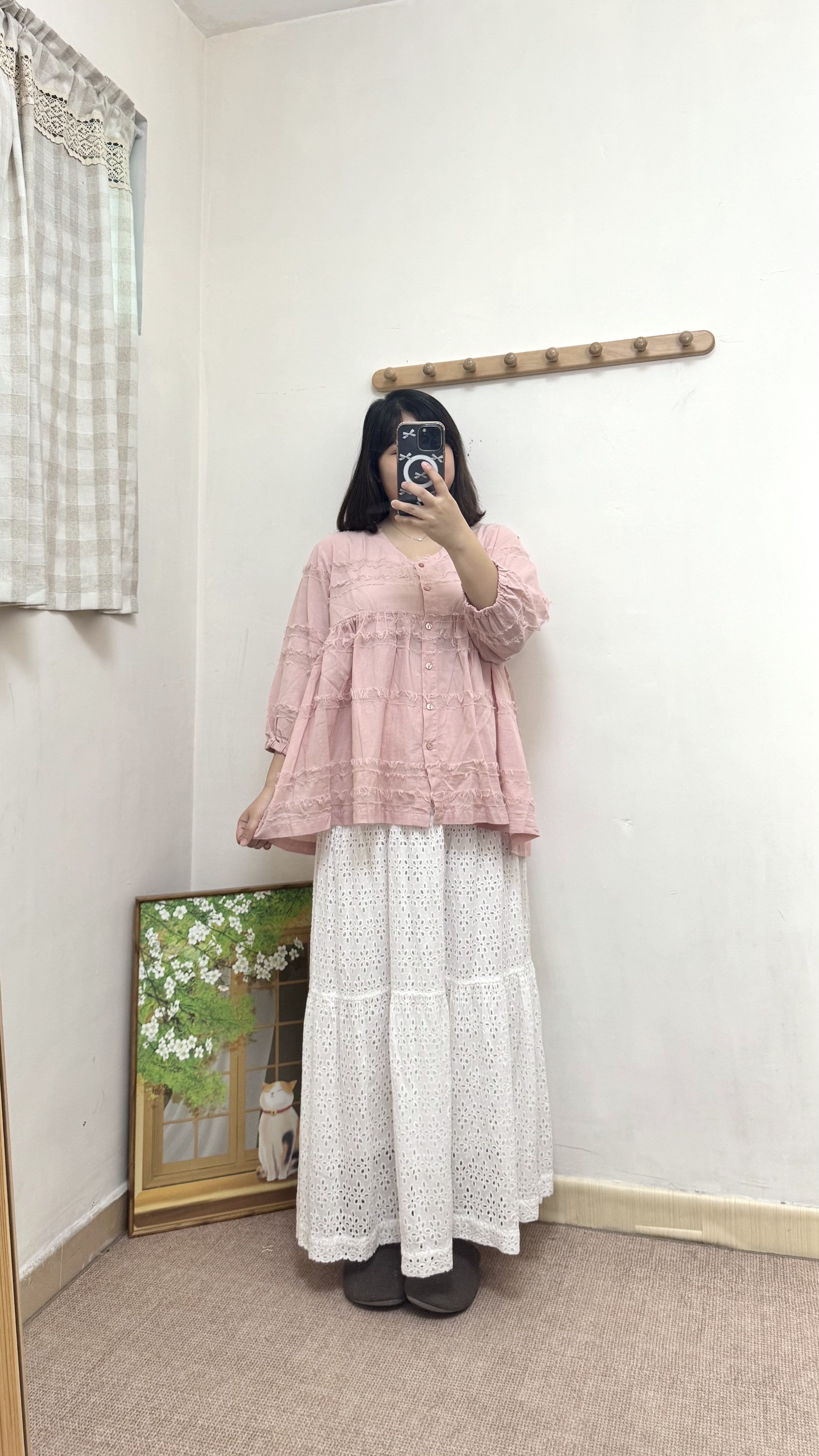 間紋蘇蘇薄外套